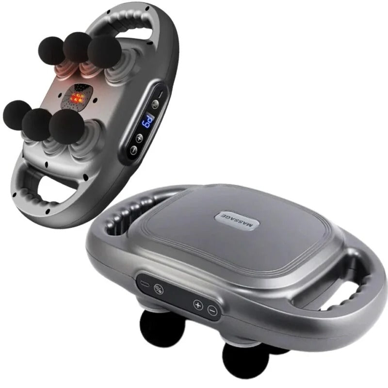 جهاز تدليك الأنسجة العميقة ذو 6 رؤوس هادئ 6 Head Deep Tissue Quiet Massager